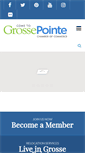 Mobile Screenshot of grossepointechamber.com